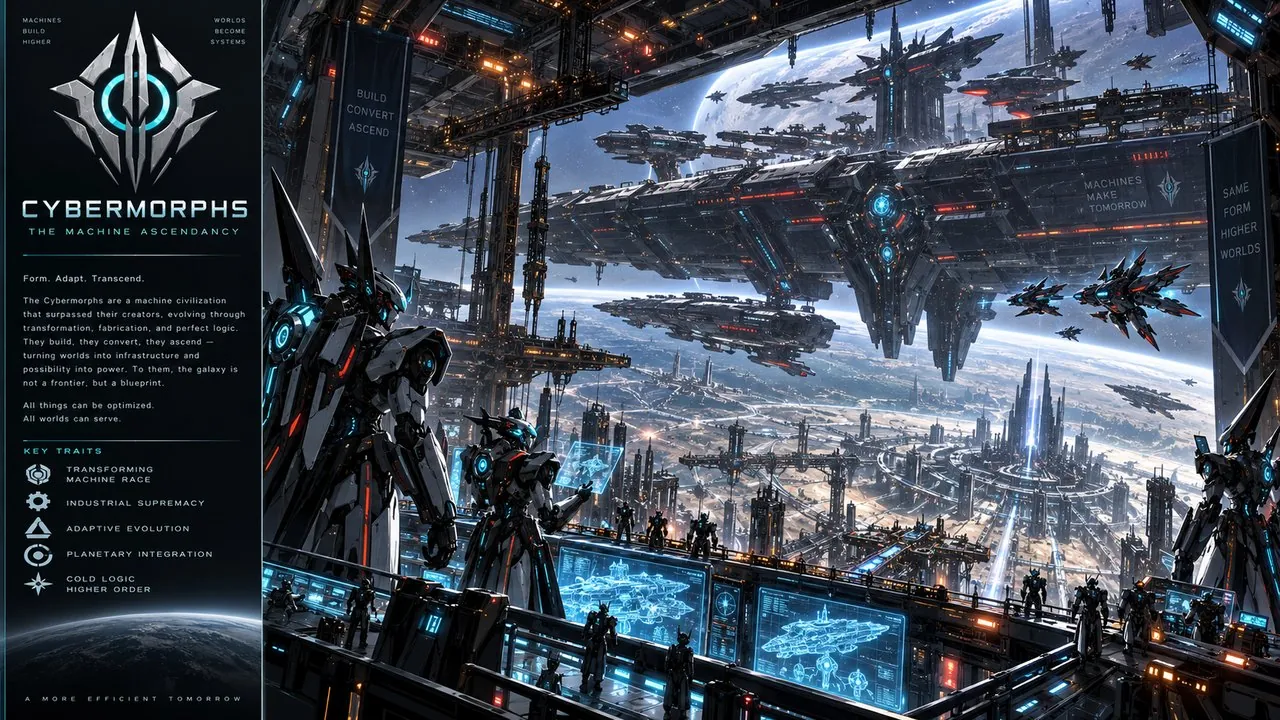Cybermorphs faction artwork