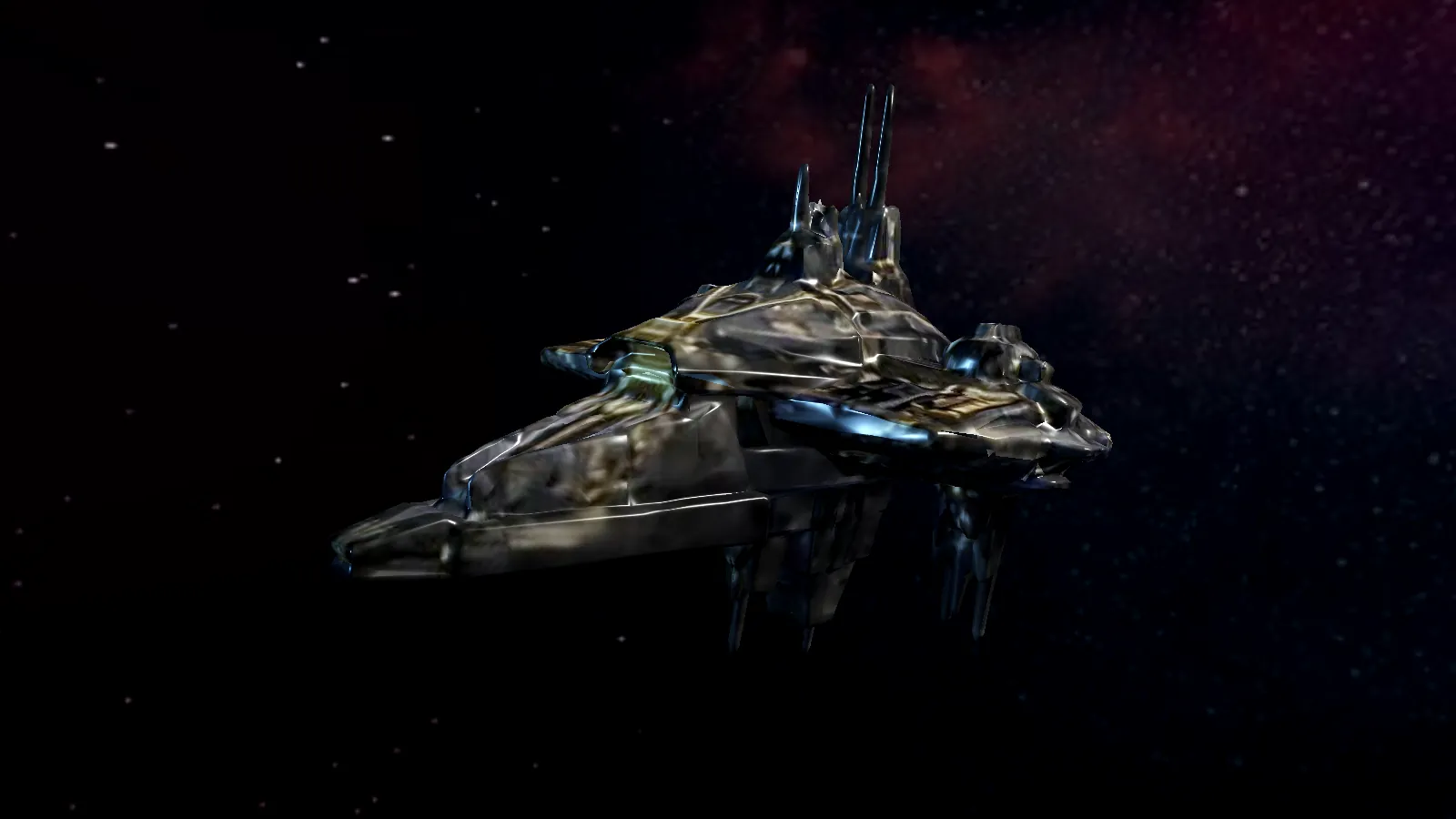Kaijurai Gunship, in-game model