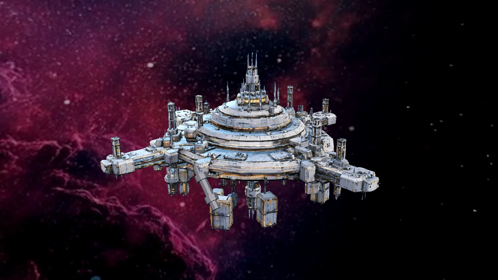 Omega — World's End Emporium, in-game 3D station model