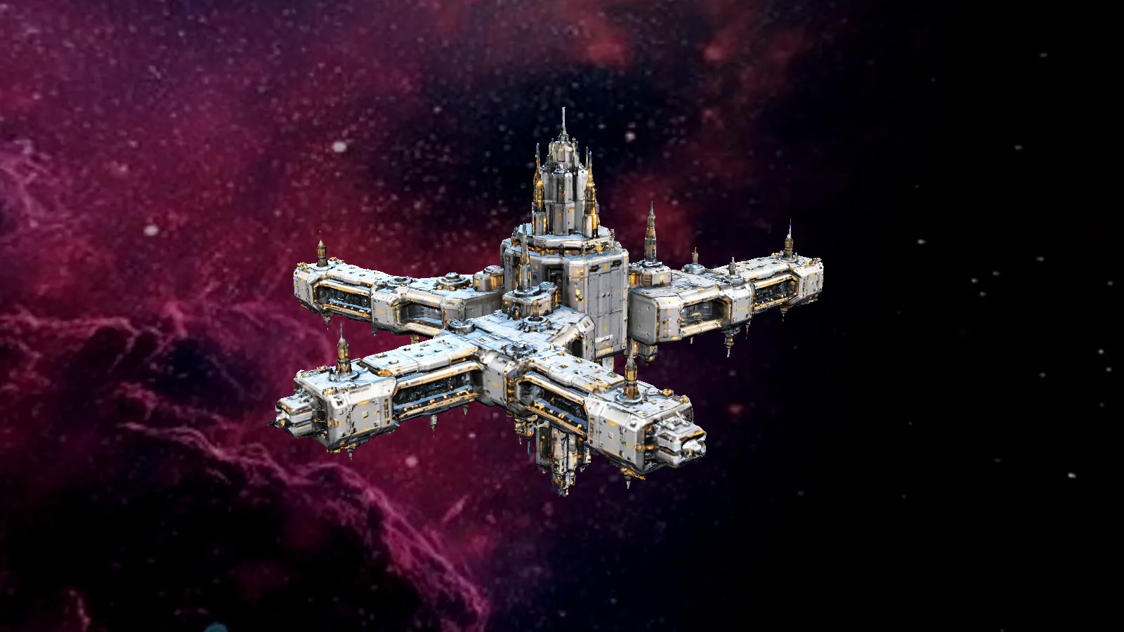Voidtex — Crosswind Junction, in-game 3D station model